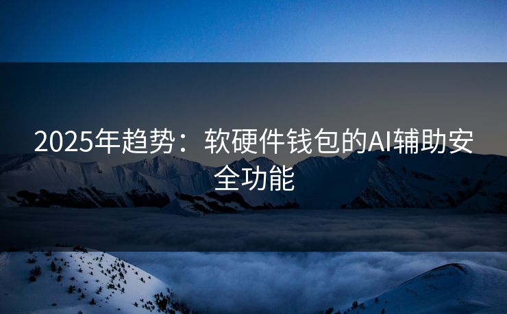 2025年趋势：软硬件钱包的AI辅助安全功能