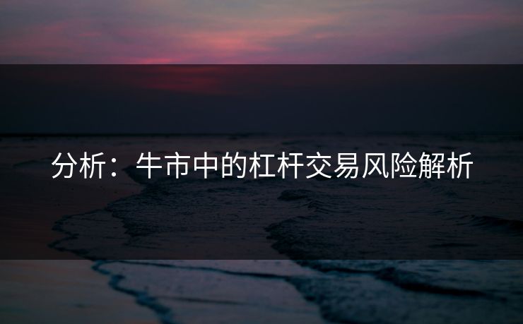分析：牛市中的杠杆交易风险解析